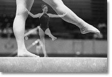 Photo - gymnast performing