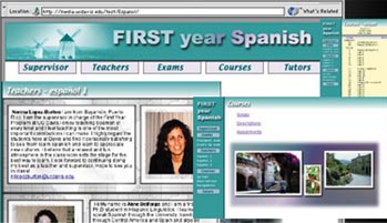 First year Spanish multimedia
