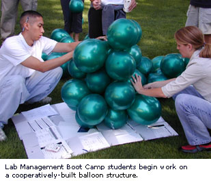 photo from Lab Management boot camp